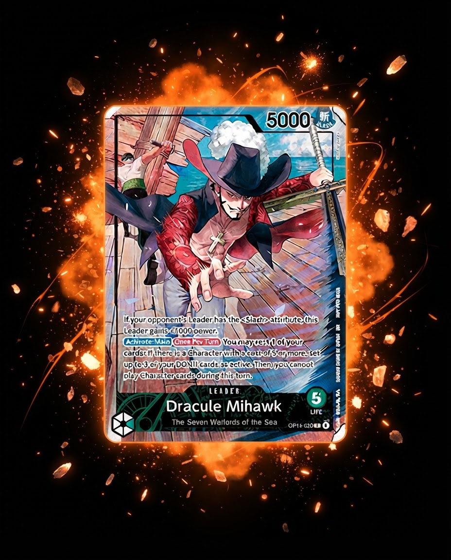 Dracule Mihawk — One Piece
